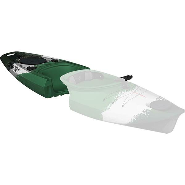 Point 65 Sweden Martini GTX Angler Back Section Kayak - Green Cammo 317665